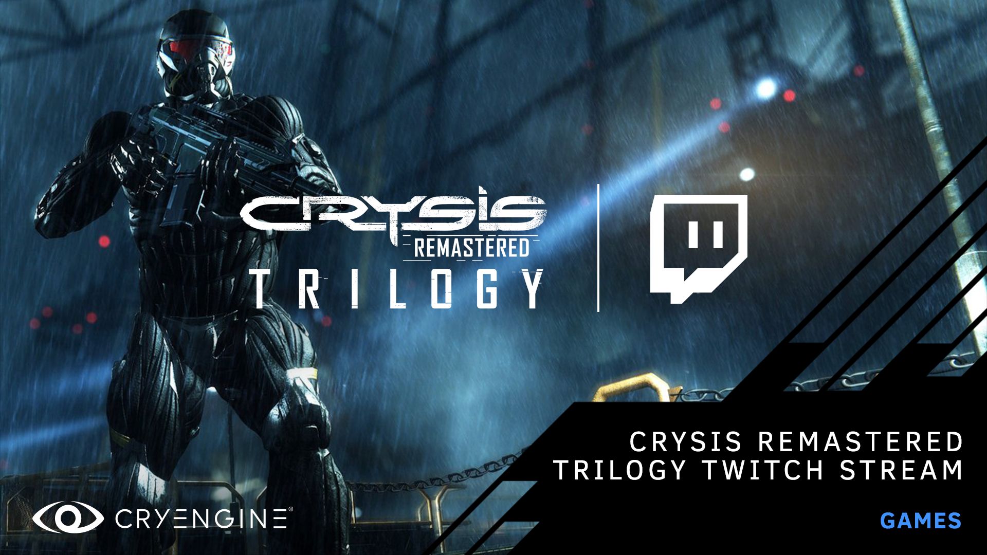 See Crysis Remastered Trilogy on Twitch!