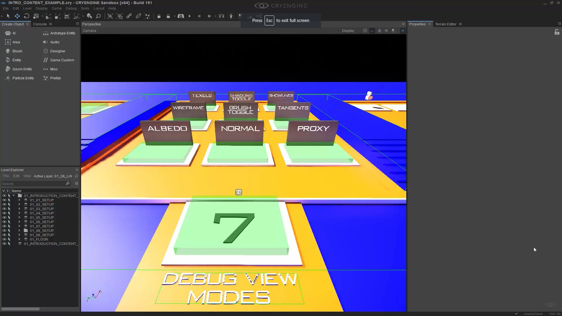 Debug view modes - cVars
