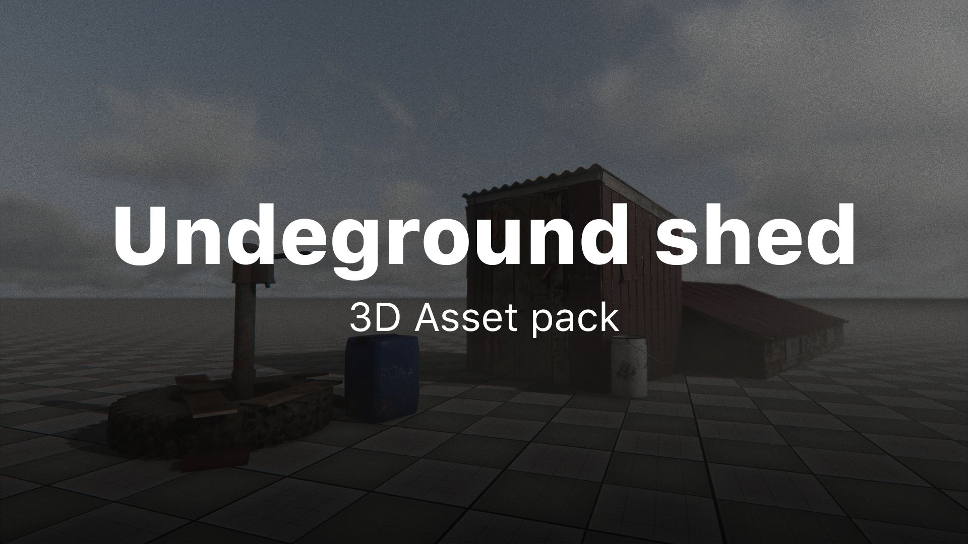 Undeground shed pack