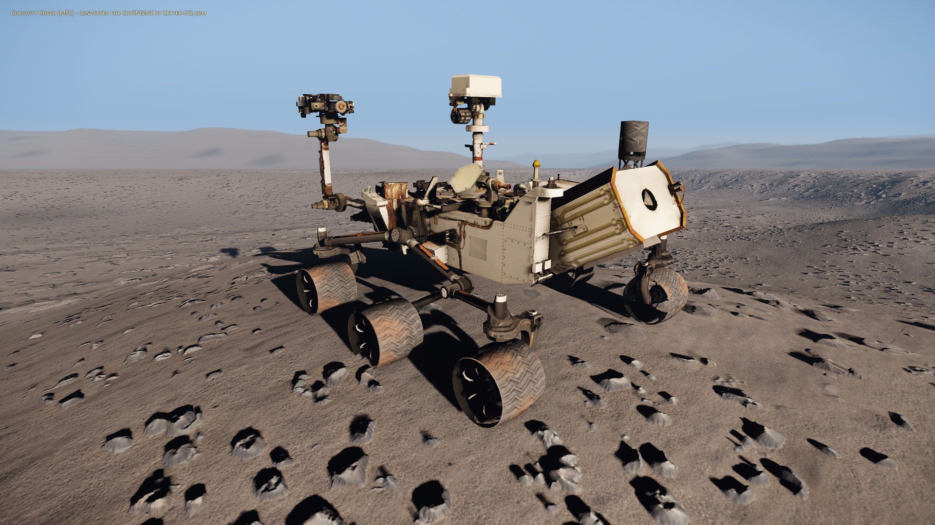 Curiosity Rover (MSL) - Dirty