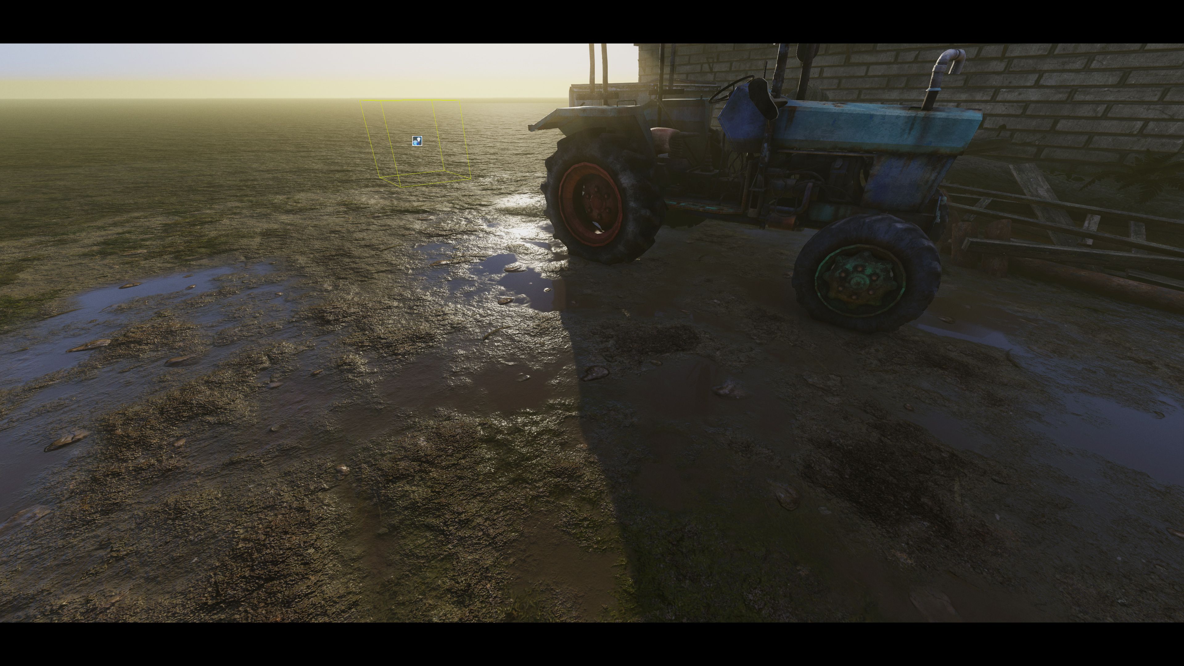 Grass in sand terrain materials