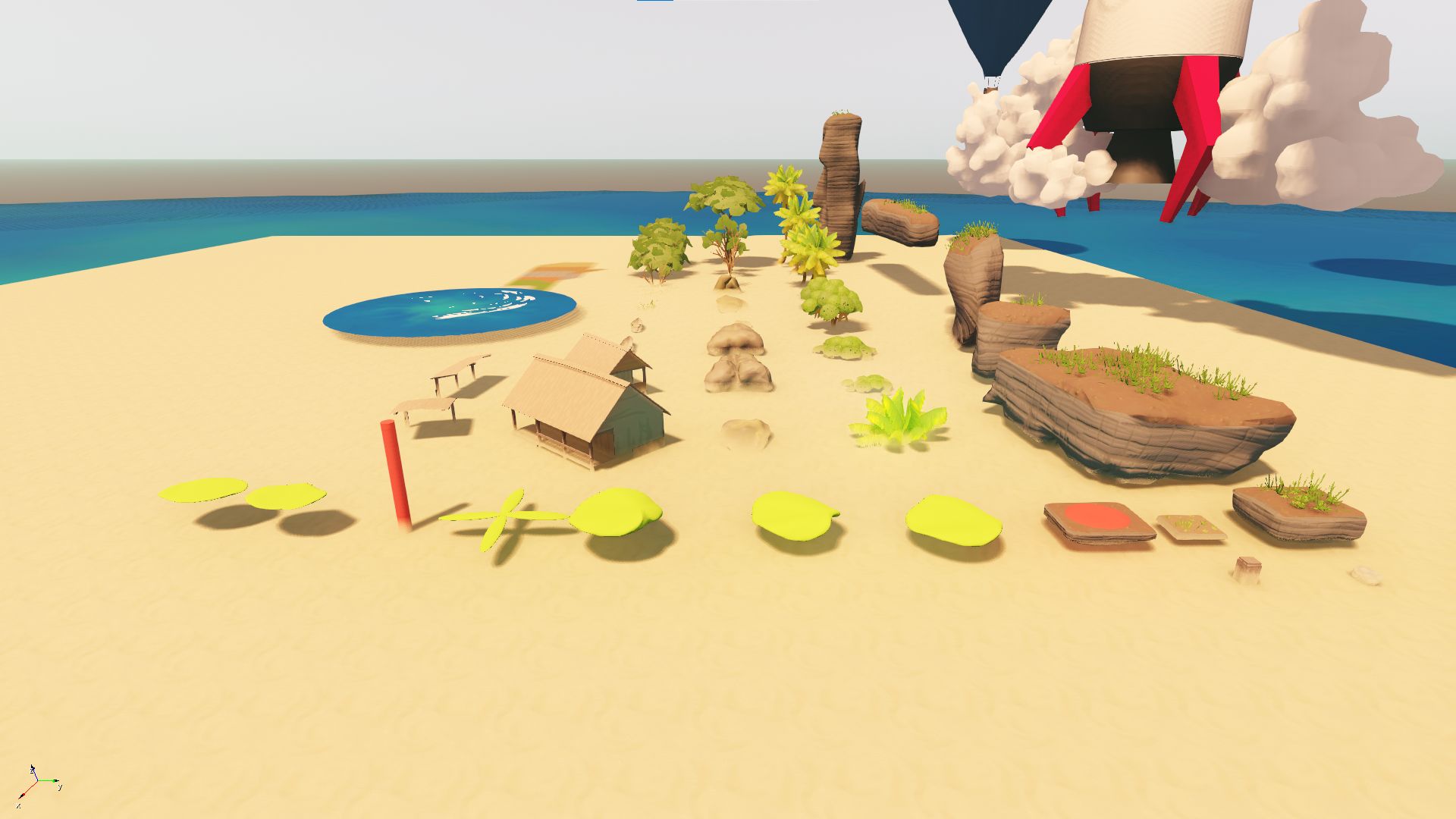 Summer Academy #1 - Breeze Assets & Level