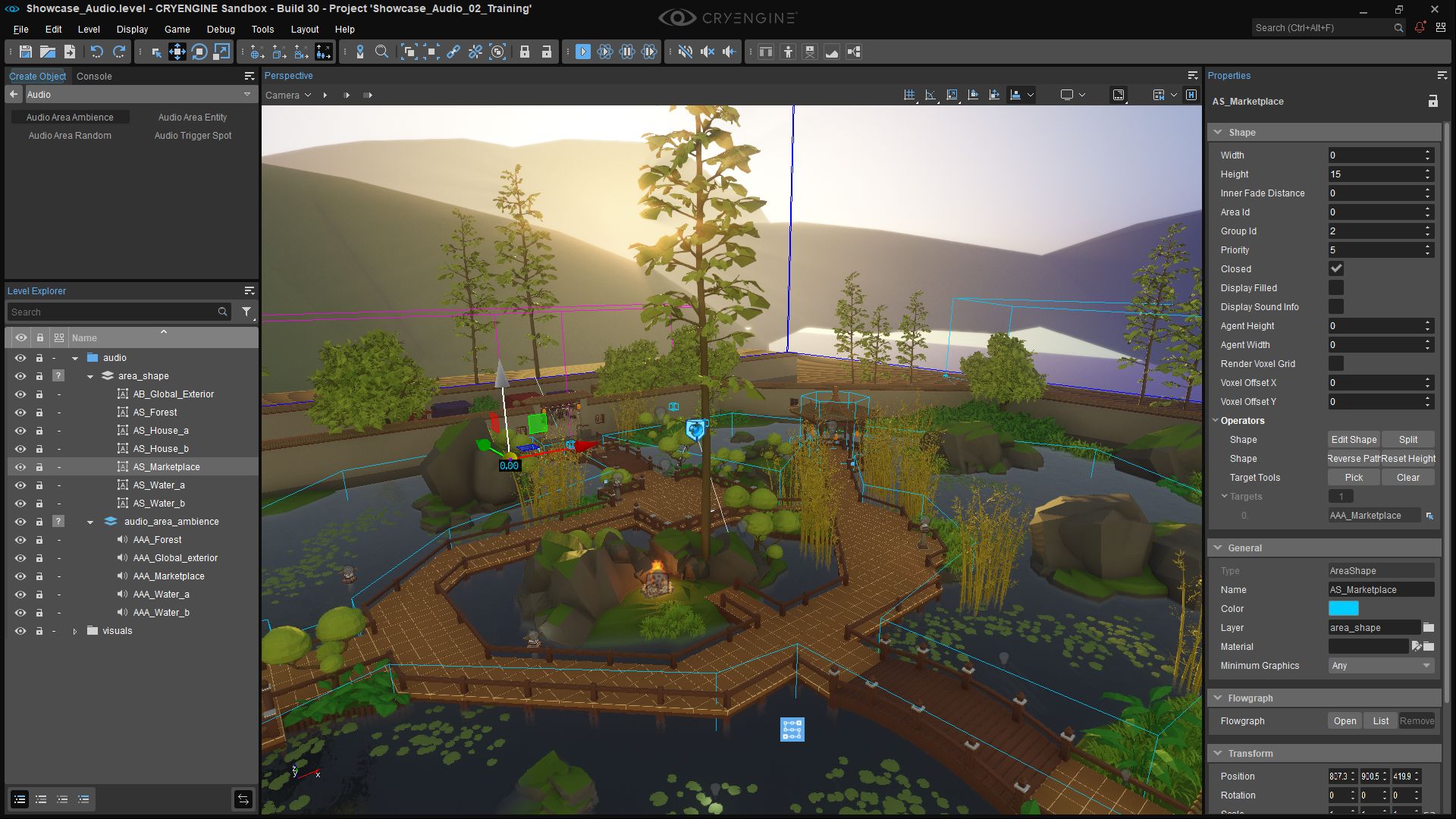 Dynamic ambience - FMOD Studio workflow part 4