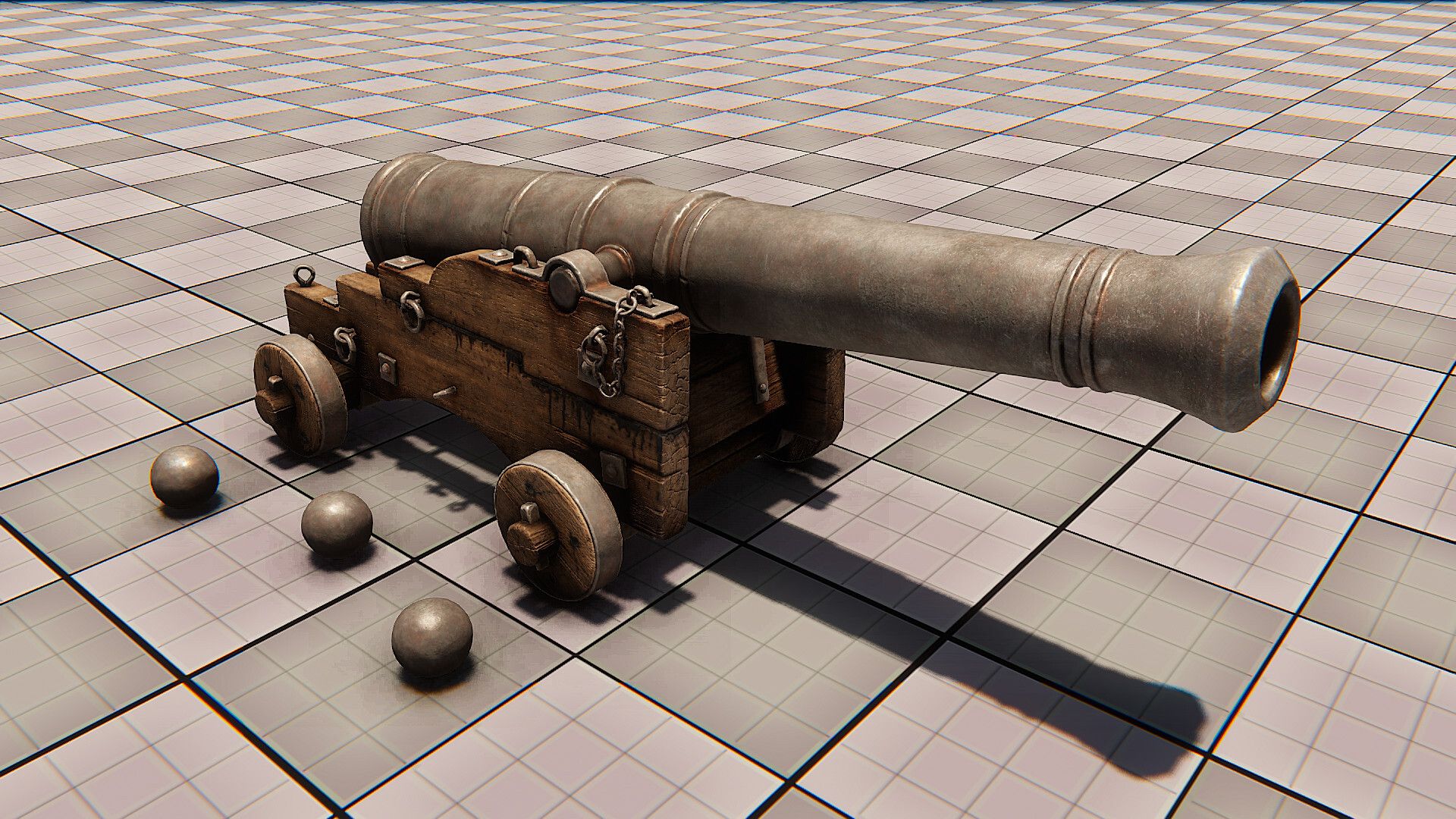 Poly Haven - Cannon 01