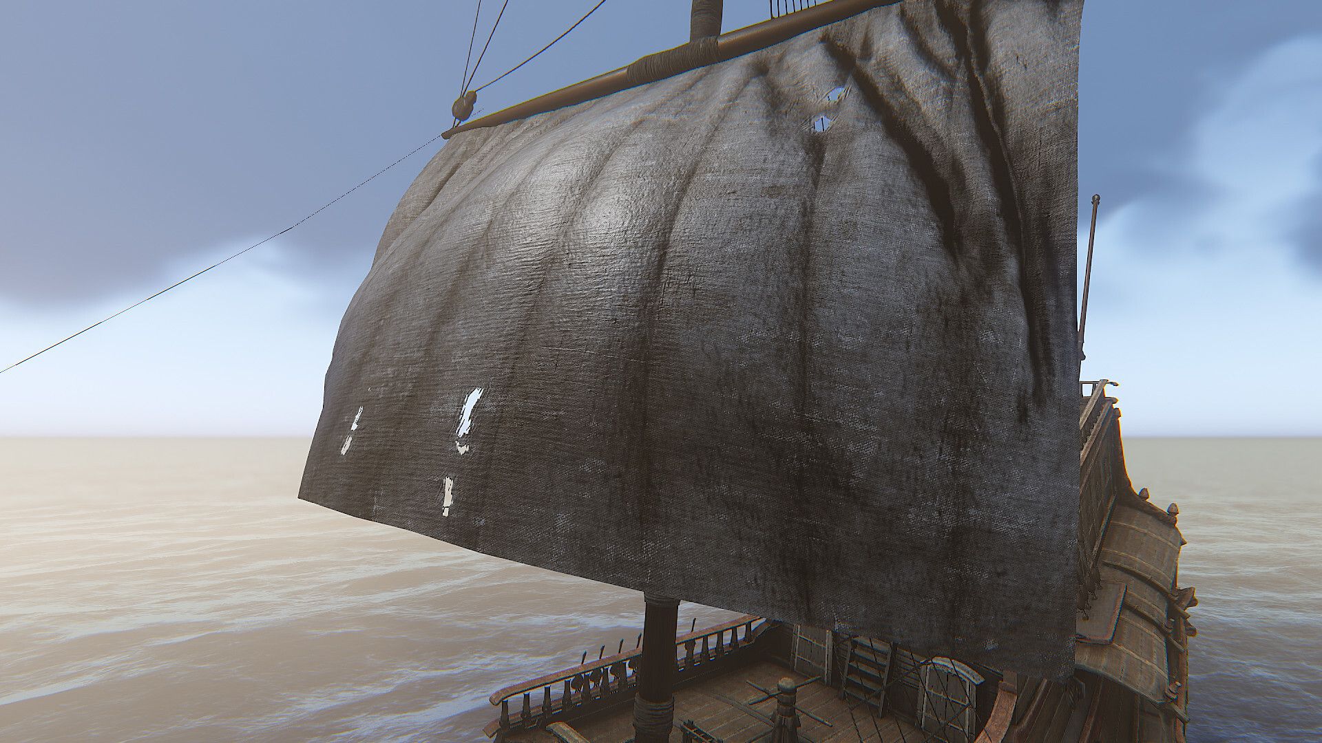 Poly Haven - Dutch Ship Large 01